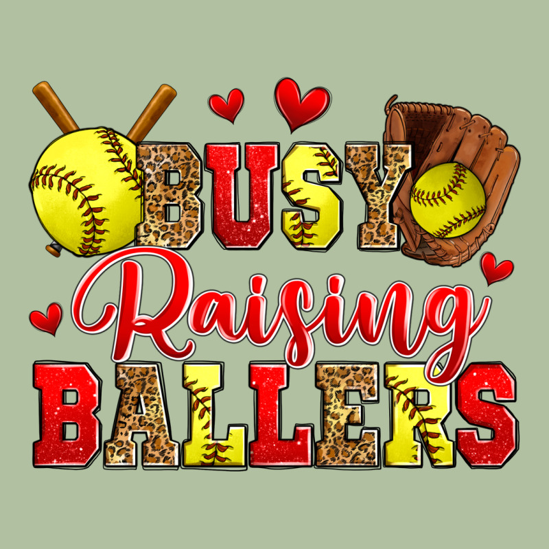 Busy Raising Ballers Softball Urban Hoodie by Zillion Design Studio | Teevron