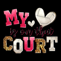 My Heart Is On That Court Volleyball Urban Hoodie | Teevron