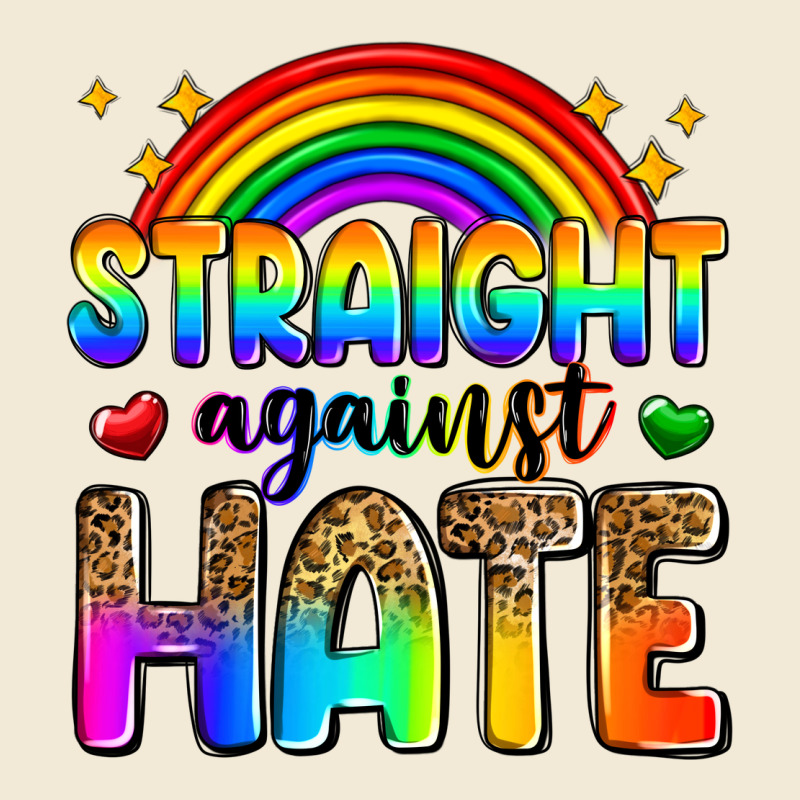 Straight Against Hate Premium Hoodie by Zillion Design Studio | Teevron