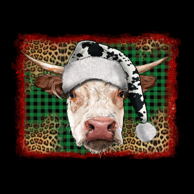 Christmas Cow With Background Urban Hoodie by RanaPortraitStore | Teevron