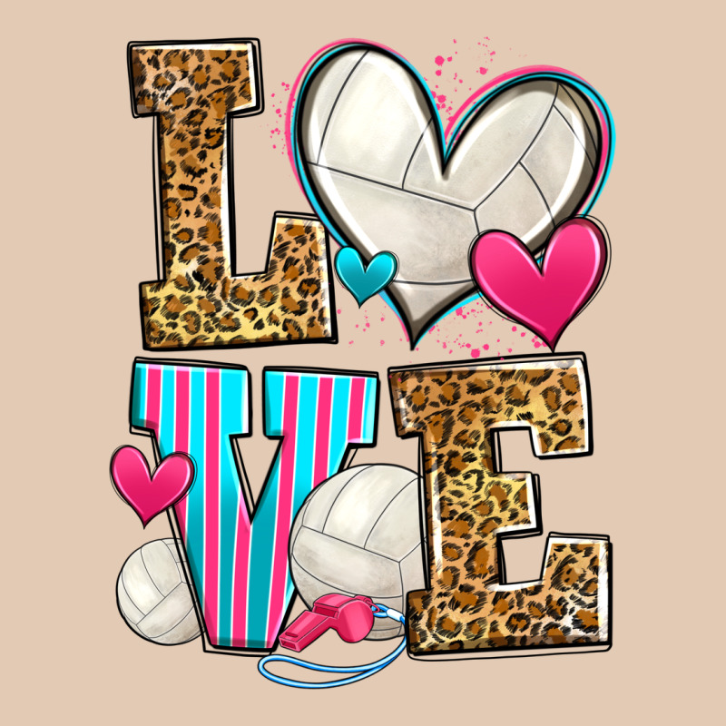 Love Volleyball Urban Hoodie by Zillion Design Studio | Teevron