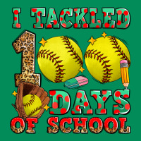 I Tackled 100 Days Of School Softball Urban Hoodie | Teevron