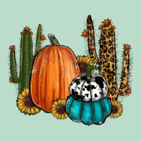 Sunflower Cactus Pumpkin Fall Premium Hoodie | Teevron