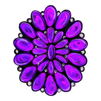 purple gemstone jewelny | Teevron
