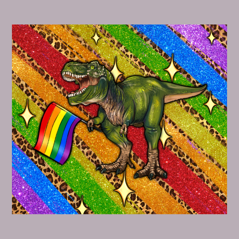 Lgbtq Dinosaur T Rex Tumbler Vintage Tee by Artiststas | Teevron