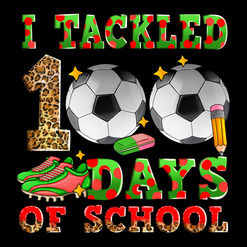I Tackled 100 Days Of School Soccer Urban Hoodie by Zillion Design Studio | Teevron