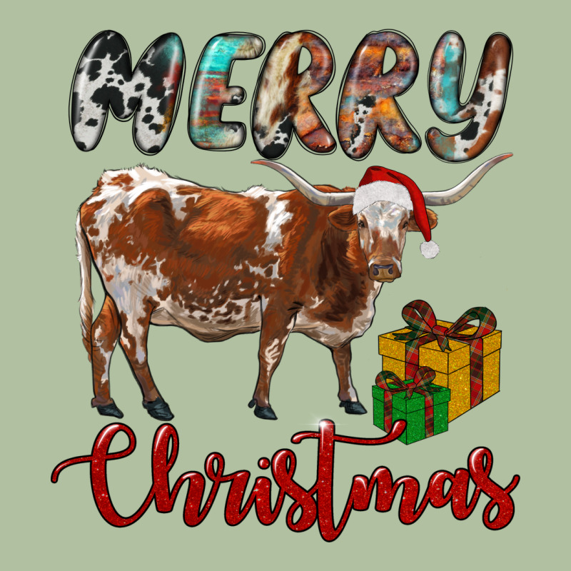Texas Longhorn Merry Christmas Urban Hoodie by RanaPortraitStore | Teevron
