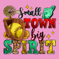 Small Town Big Spirit Softball Urban Hoodie | Teevron