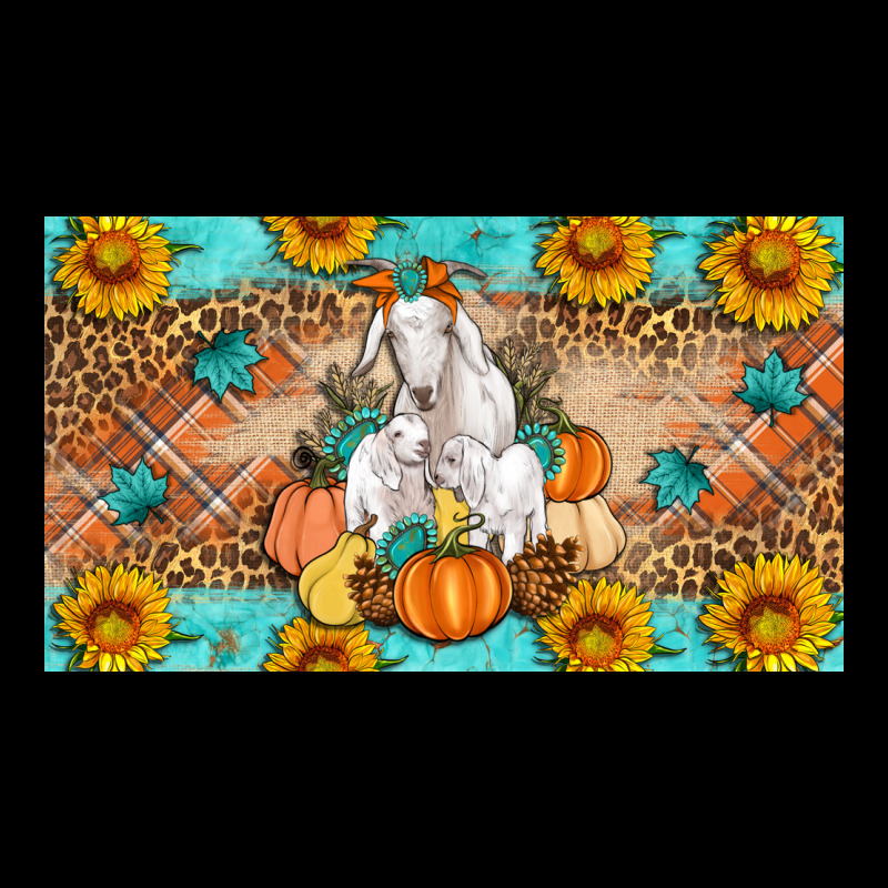 Goat Family Fall Pumpkins Urban Heavy Tee by Artiststas | Teevron