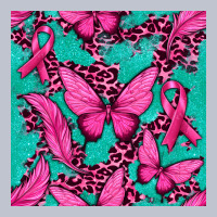 Pink Butterfly With Ribbon Cancer Premium Hoodie | Teevron