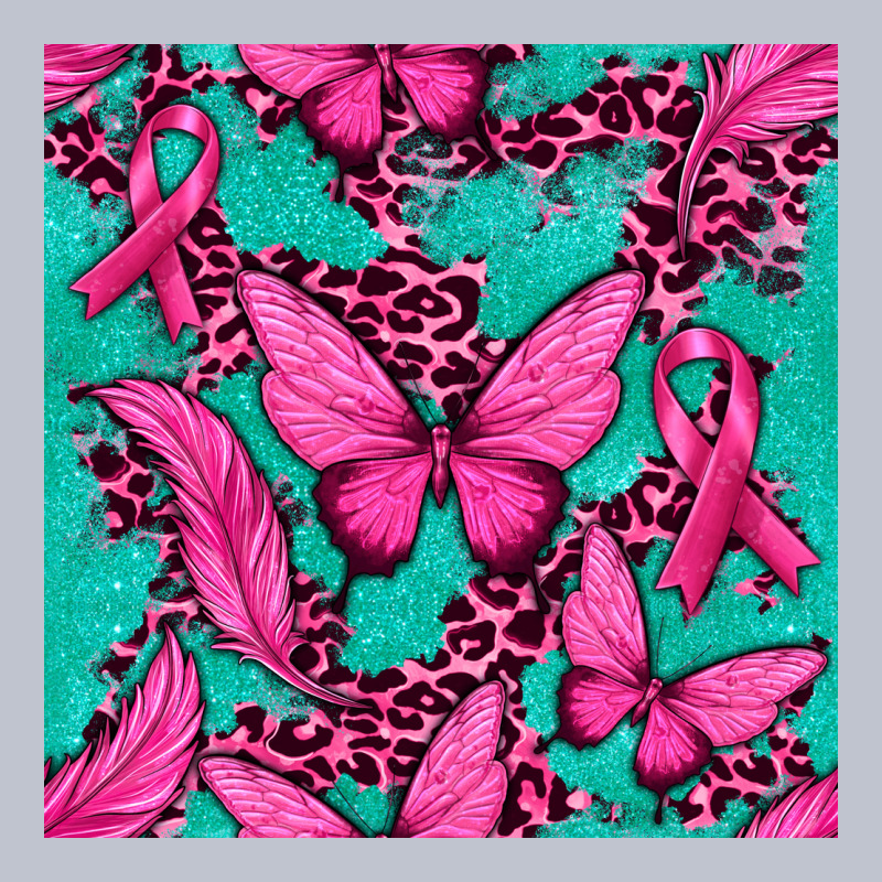 Pink Butterfly With Ribbon Cancer Premium Hoodie by texasbilliewilder | Teevron