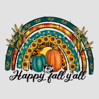 Happy Fall Y'all Rainbow Premium Hoodie | Teevron