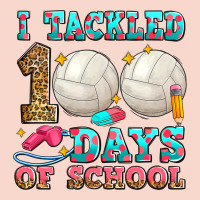 I Tackled 100 Days Of School Volleyball Urban Hoodie | Teevron