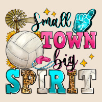 Small Town Big Spirit Volleyball Urban Hoodie | Teevron