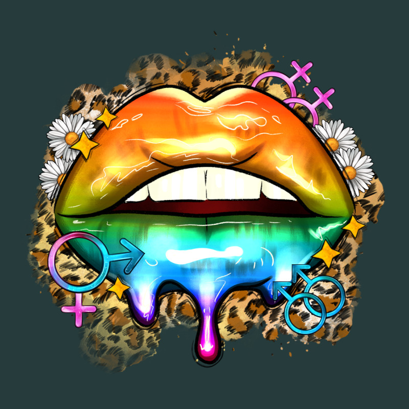 Rainbow Lips Premium Hoodie by Zillion Design Studio | Teevron
