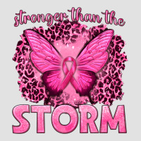 Stronger Than The Storm Breast Cancer Premium Hoodie | Teevron
