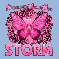 Stronger Than The Storm Breast Cancer Premium Hoodie | Teevron