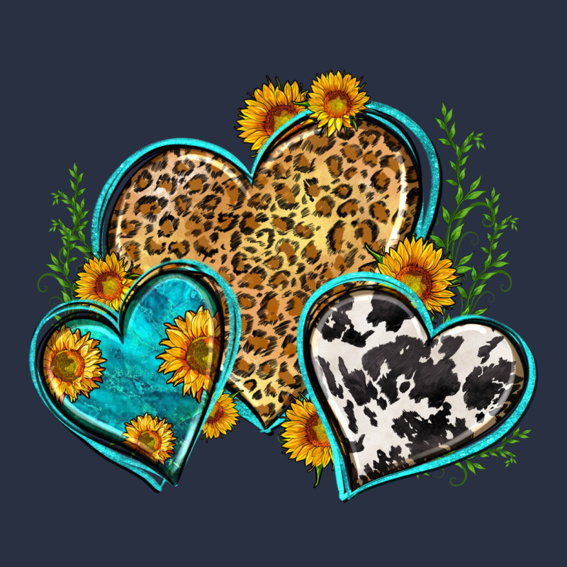 Leopard Cowhide Hearts Urban Hoodie by Zillion Design Studio | Teevron
