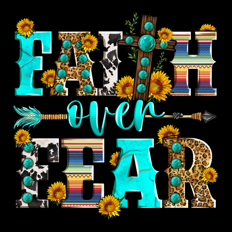 Faith Over Fear Urban Hoodie by Zillion Design Studio | Teevron