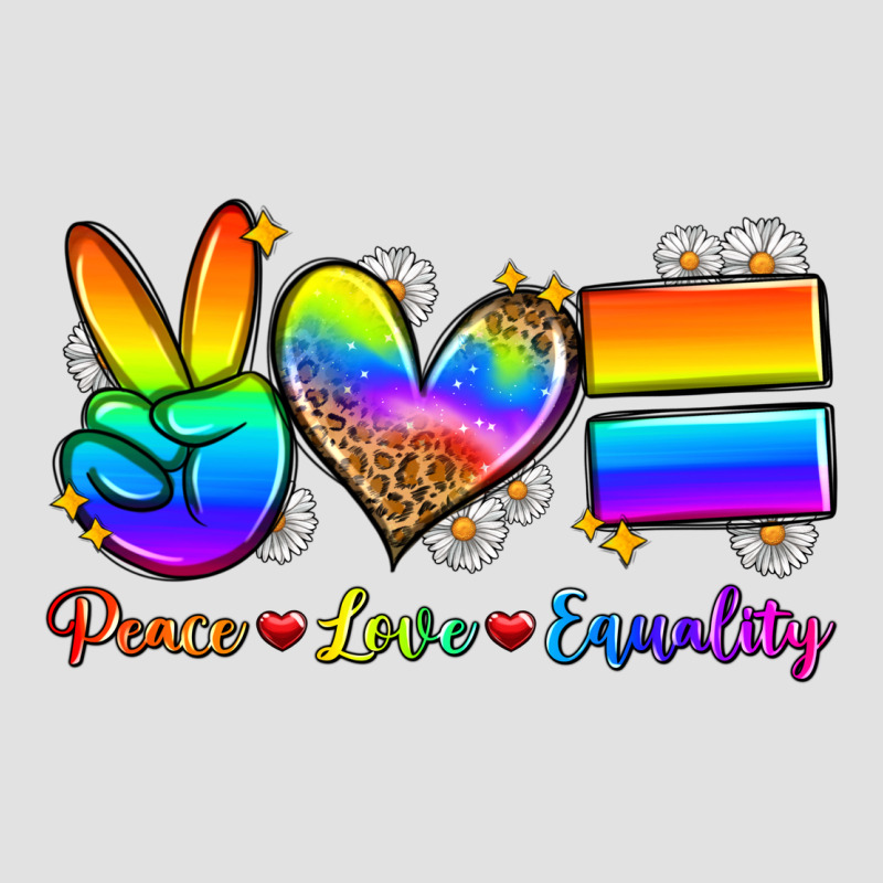 Peace Love Equality Premium Hoodie by Zillion Design Studio | Teevron
