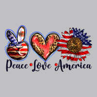 Peace Love America Long Sleeve Tee | Teevron