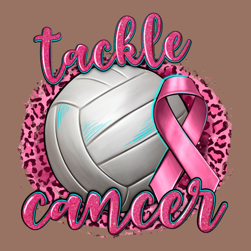 Tackle Cancer Volleyball Premium Hoodie by texasbilliewilder | Teevron