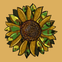 Camouflage Flitter Sunflowers Premium Hoodie | Teevron