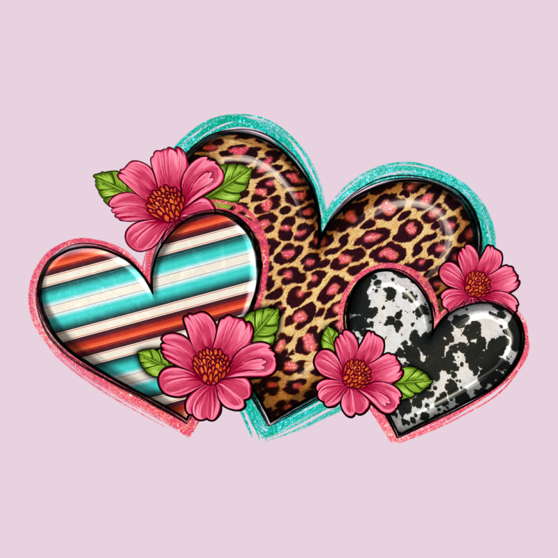 Easter Spring Western Hearts Ladies Tee by Artiststas | Teevron
