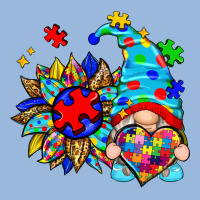 Autism Sunflower Gnome Premium Hoodie | Teevron
