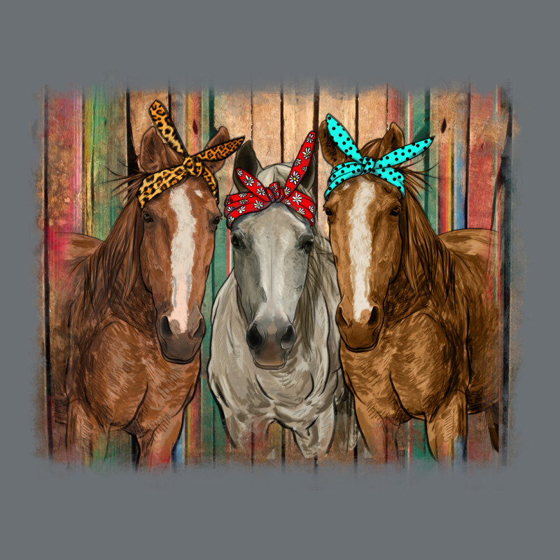 Horses With Bandanas Premium Hoodie by RanaPortraitStore | Teevron