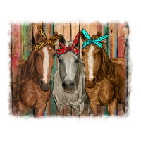 horses with bandanas | Teevron