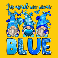 In April We Wear Blue Autism Gnomes Premium Hoodie | Teevron