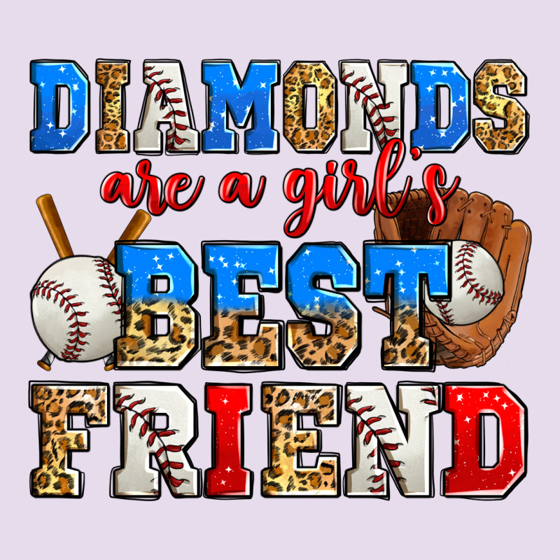 Diamonds Are A Girl's Best Friend Baseball Premium Hoodie by Zillion Design Studio | Teevron