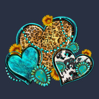Western Turquoise Hearts Urban Hoodie | Teevron