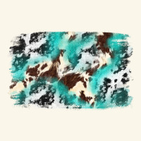 Cowhide Background Western Premium Hoodie | Teevron
