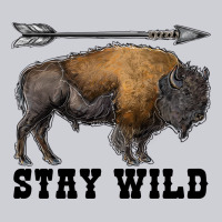 Stay Wild Bison Urban Hoodie | Teevron