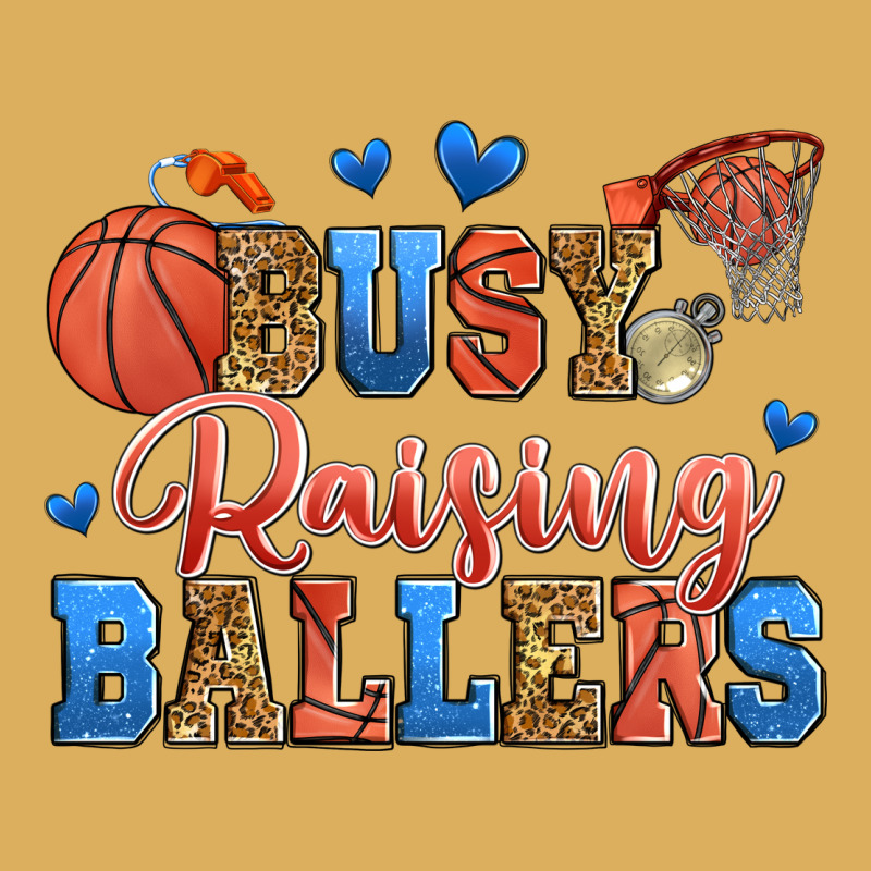 Busy Raising Ballers Basketball Premium Hoodie by Zillion Design Studio | Teevron