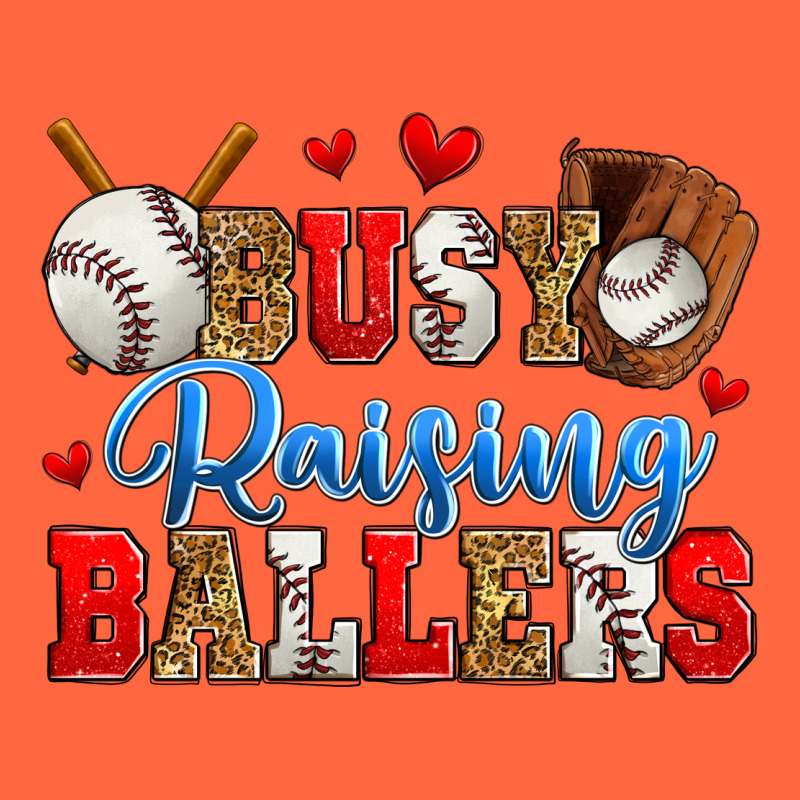 Busy Raising Ballers Baseball Premium Hoodie by Zillion Design Studio | Teevron