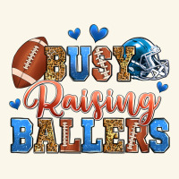Busy Raising Ballers American Football Premium Hoodie | Teevron