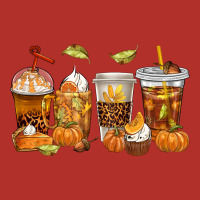 Fall Coffee Cups Premium Hoodie | Teevron