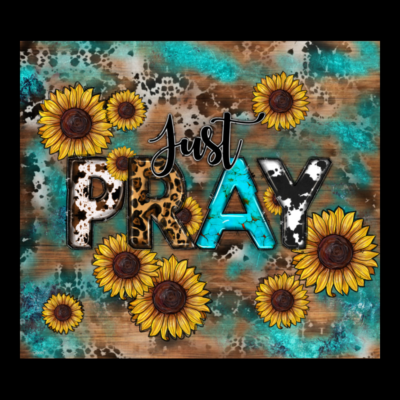 Just Pray Tumbler Urban Hoodie by RanaPortraitStore | Teevron