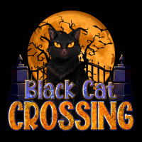 Black Cat Crossing Urban Hoodie | Teevron