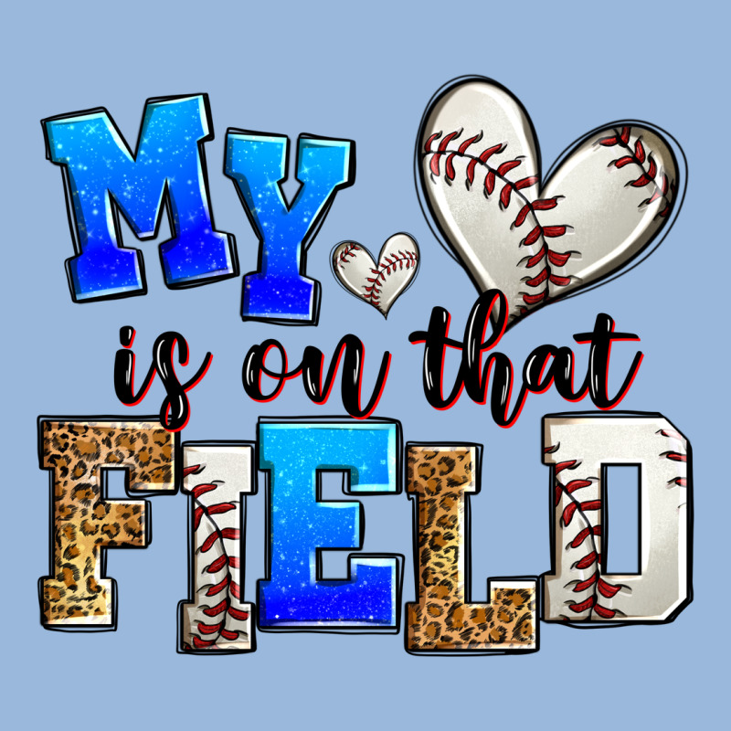 My Heart Is On That Field Baseball Premium Hoodie by Zillion Design Studio | Teevron