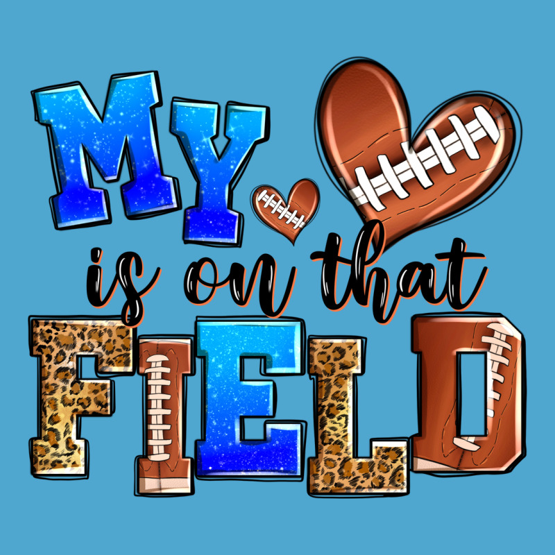 My Heart Is On That Field American Football Premium Hoodie by Zillion Design Studio | Teevron