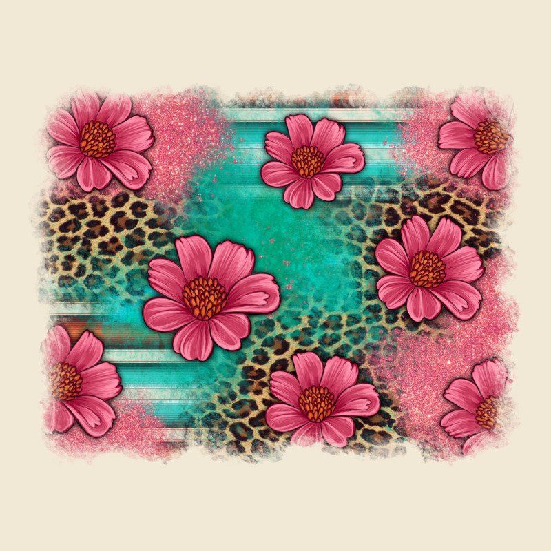 Easter Spring Leopard Serape Background Ladies Tee by Artiststas | Teevron