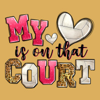 My Heart Is On That Court Volleyball Premium Hoodie | Teevron