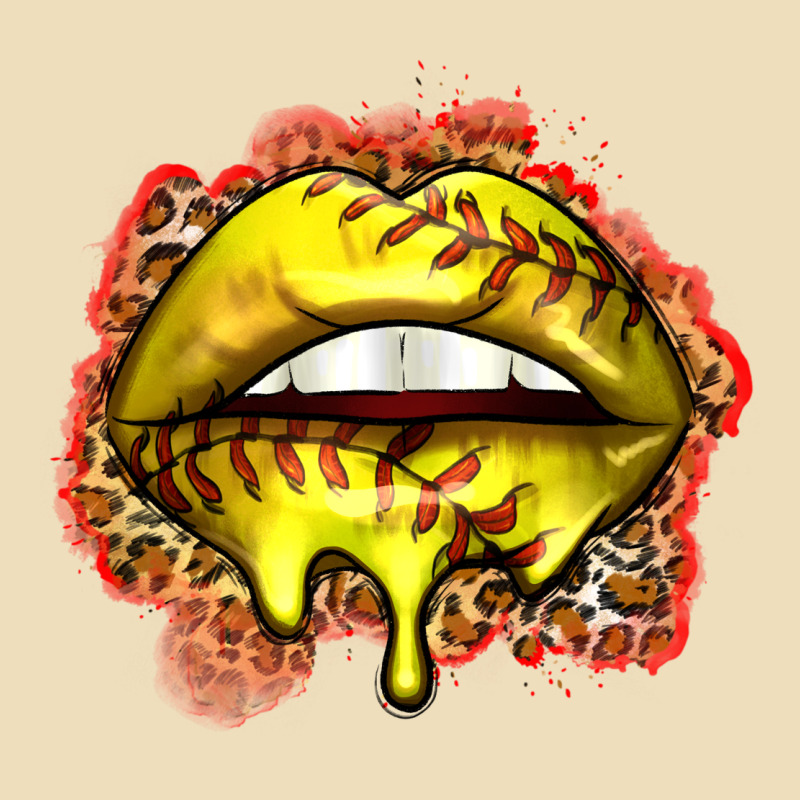 Softball Lips Premium Hoodie by Zillion Design Studio | Teevron