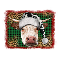 christmas cow with background | Teevron