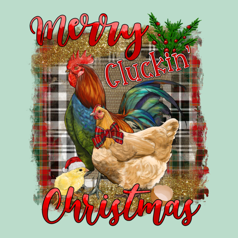 Merry Cluckin' Christmas Premium Hoodie by RanaPortraitStore | Teevron