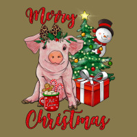 Merry Christmas Pig Premium Hoodie | Teevron
